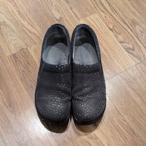 Klogs Charcoal Perforated Clogs